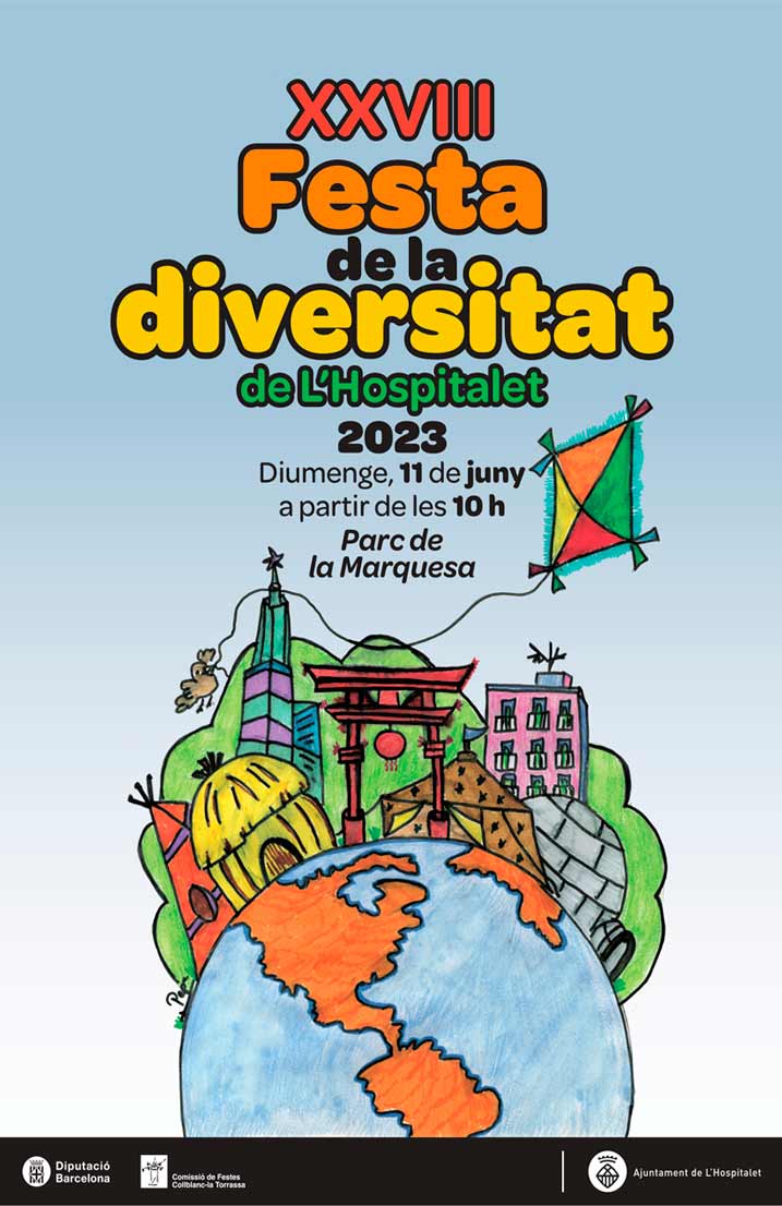 Cartell diversitat 2023 aavv collbalnc la torrassa