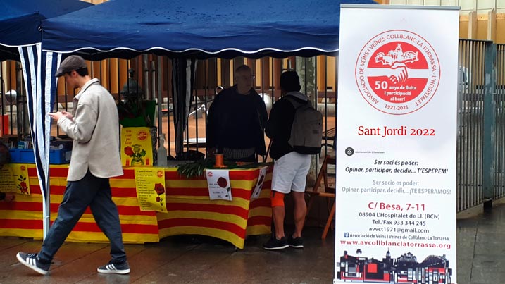 Sant Jordi AAVV collblanc la Torrassa Sant Jordi AAVV Collblanc la Torrassa